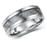 Carbon Fiber Tungsten Ring Tapered Edge